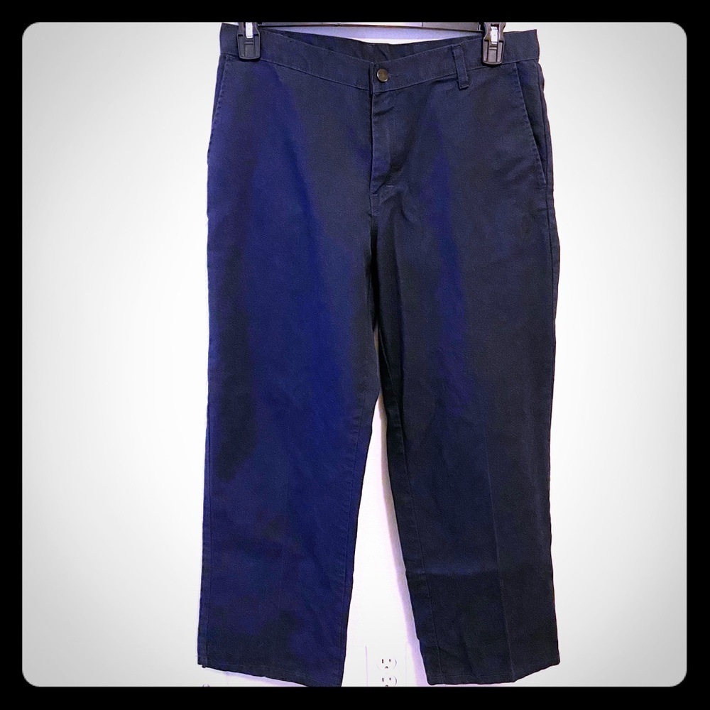 Dickies work pant flat front chinos